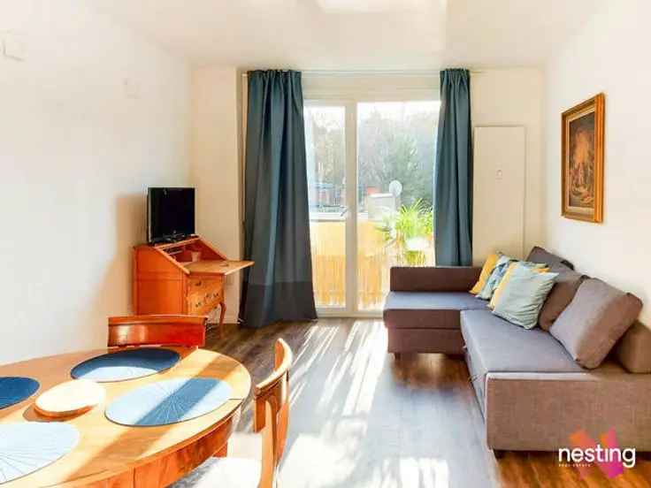 Te koop appartement in Forest met 1 slaapkamer en prachtig balkon