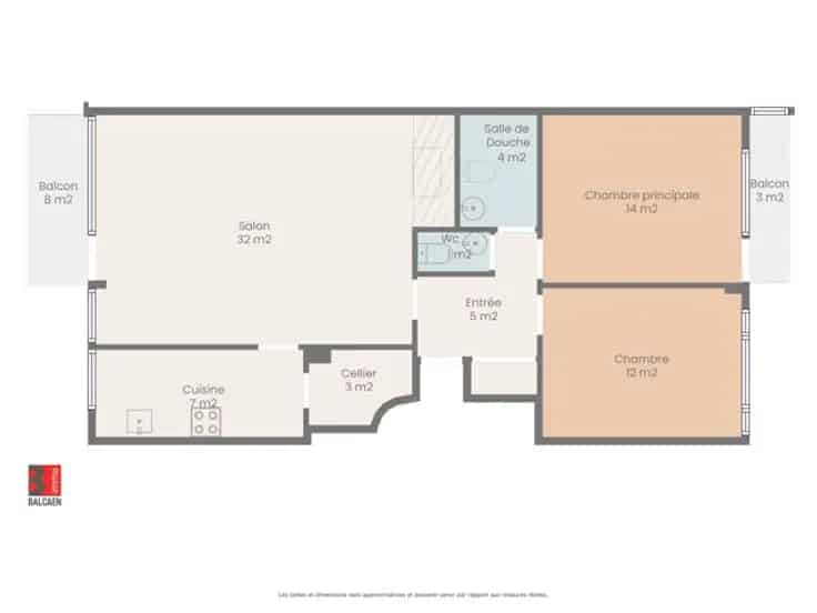 Appartement te Koop Jette 2 Slaapkamers Terras 90m2