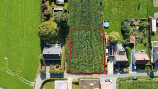 Projectgrond op 1218 m² in Anzegem