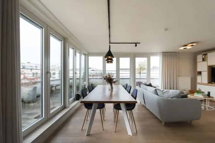 Penthouse 95m² Terras 60m² Woluwe Saint Lambert