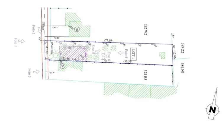 Rustig gelegen, 955 m² groot, voor HOB