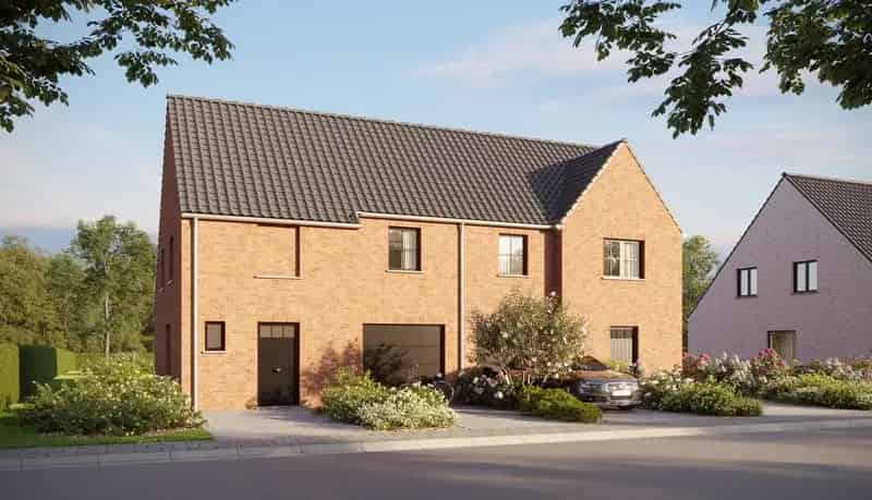 Twee geschakelde woningen te Mourcourt