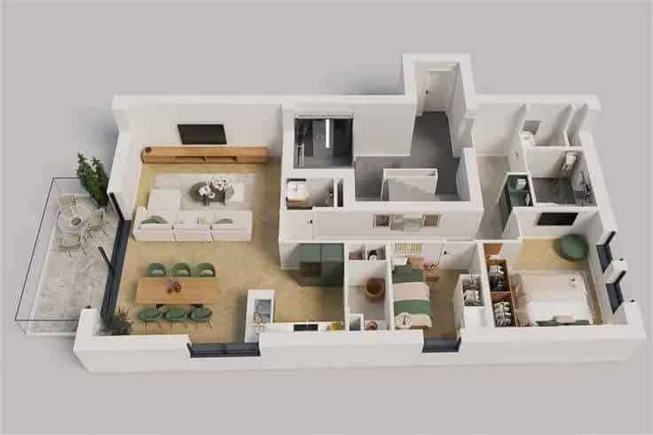 Appartement Te Koop Leefdaal Nieuwbouw 95m2