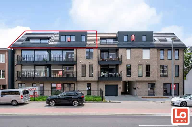 Appartement te huur Zeveneken 2 slaapkamers ruim terras