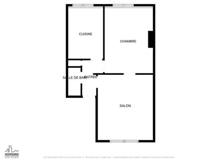 Appartement te koop Clemenceau 3 slaapkamers 96m²