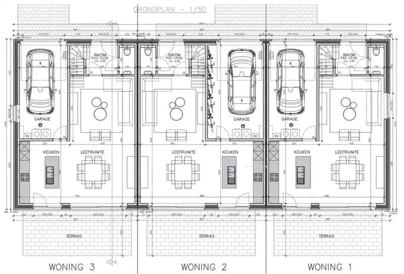 Nieuwbouw Woning 3 slaapkamers Wijnendale