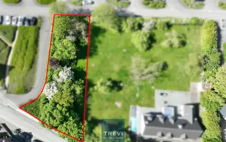 Bouwgrond te huur 850m² in groene omgeving