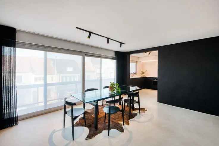 Te koop luxueus appartement in centrum Temse met ruime terras