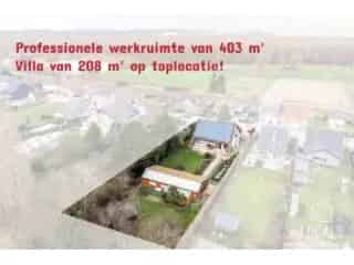 Villa met Werkruimte te Koop Ternat