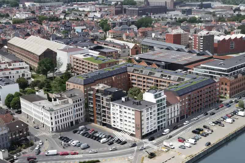 Studio te Koop Gent 54m² Terras Oude Dokken