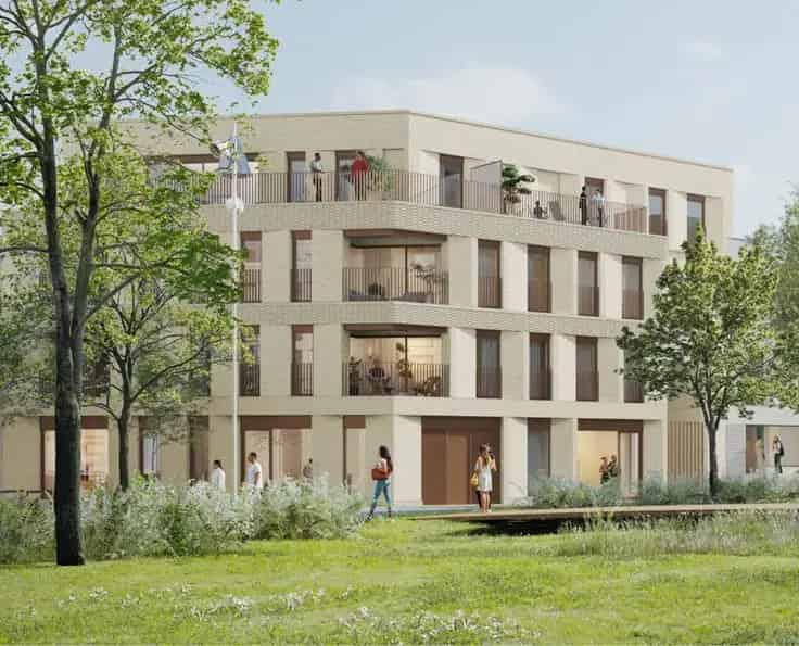 Appartement Te Koop 1 Slaapkamer 69m² E-peil 30 Zuid Terras