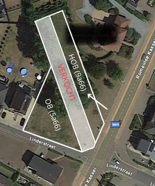Bouwgrond 966m² HOB Tongeren