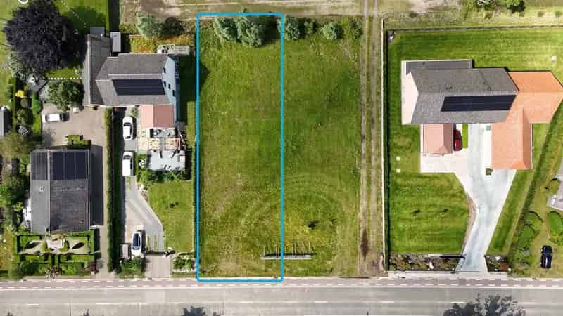 Bouwgrond Eeklo 825m² Halfopen Bebouwing Rustige Ligging