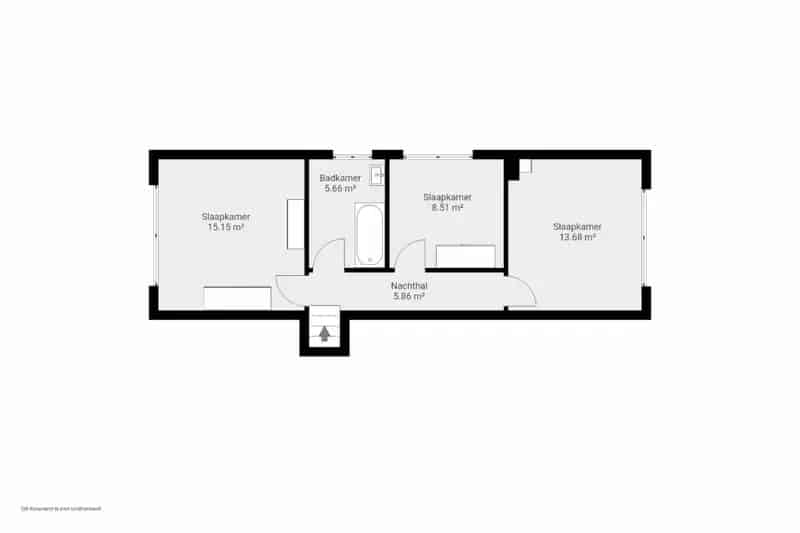 Vrijstaande woning 3 slaapkamers 21a40ca