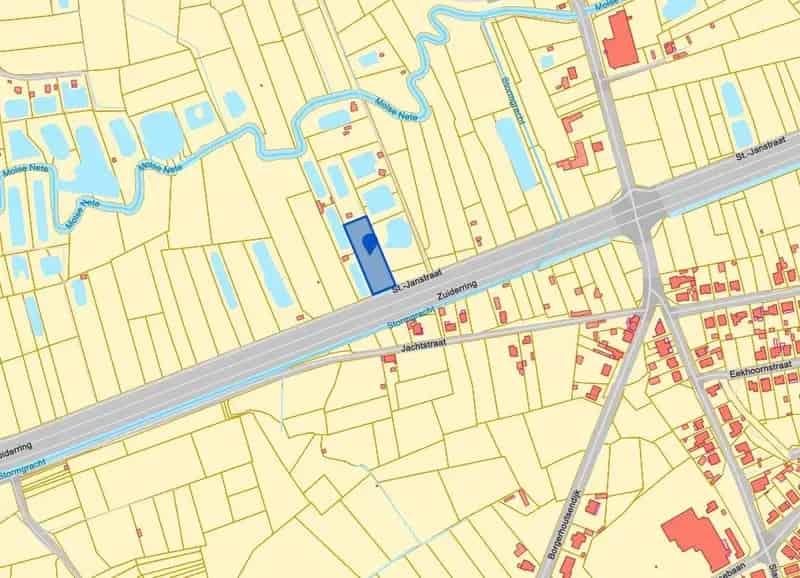 Perceel Hooiland te Mol 2532m2 Langs Ring