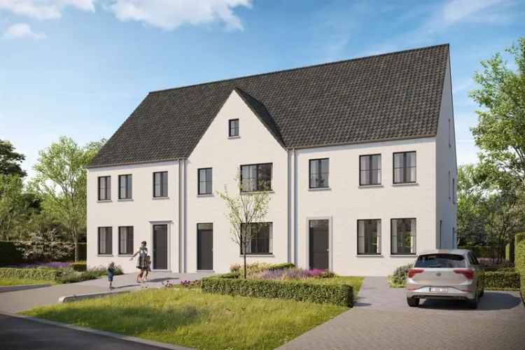 Nieuwbouw woning te koop in Evergem