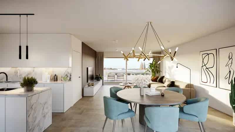 Nieuwbouwappartementen Kolenkaai Brugge
