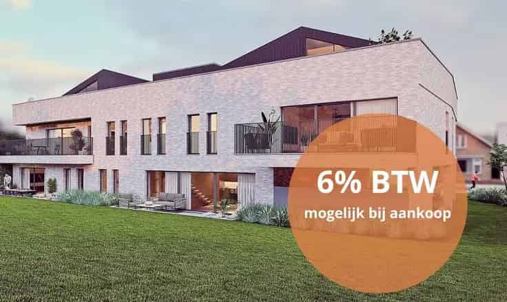 Luxe Appartementen te Bornem 73m²-144m²