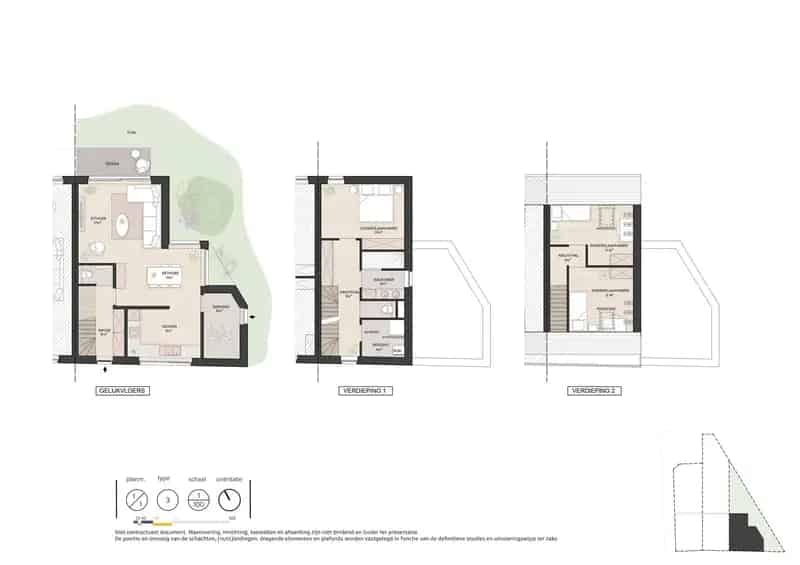Hedendaagse Halfopen Nieuwbouwwoning Eksaarde