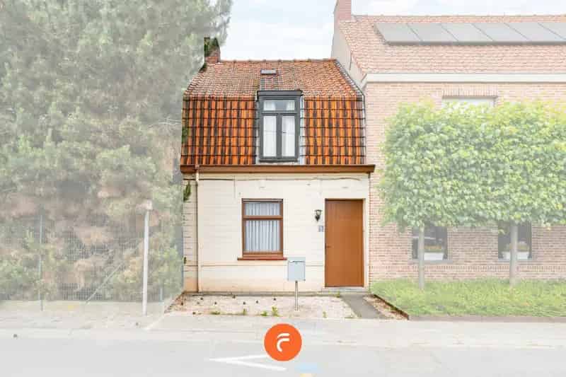Huis te huur Oostrozebeke: starterswoning grote tuin