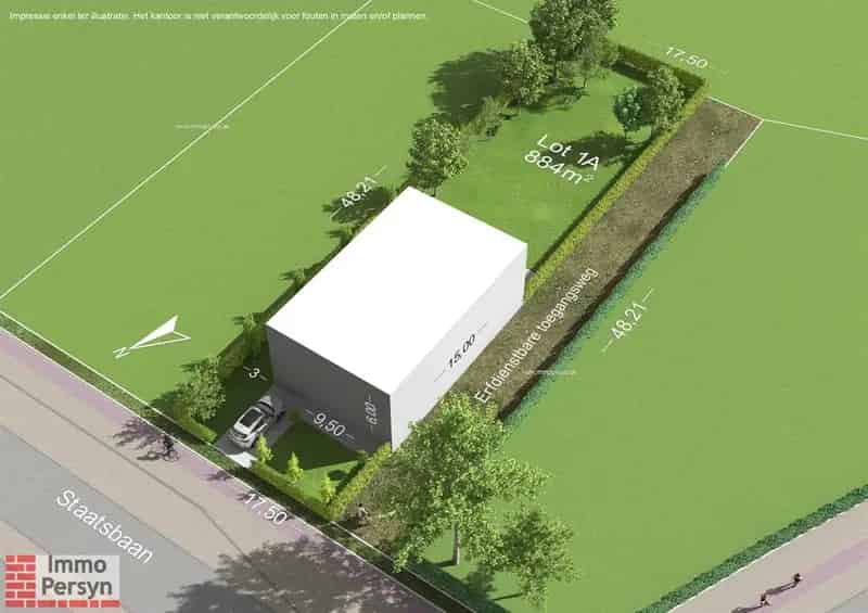 Projectgrond Bekkevoort 884m² Handelszaak Appartement Woning