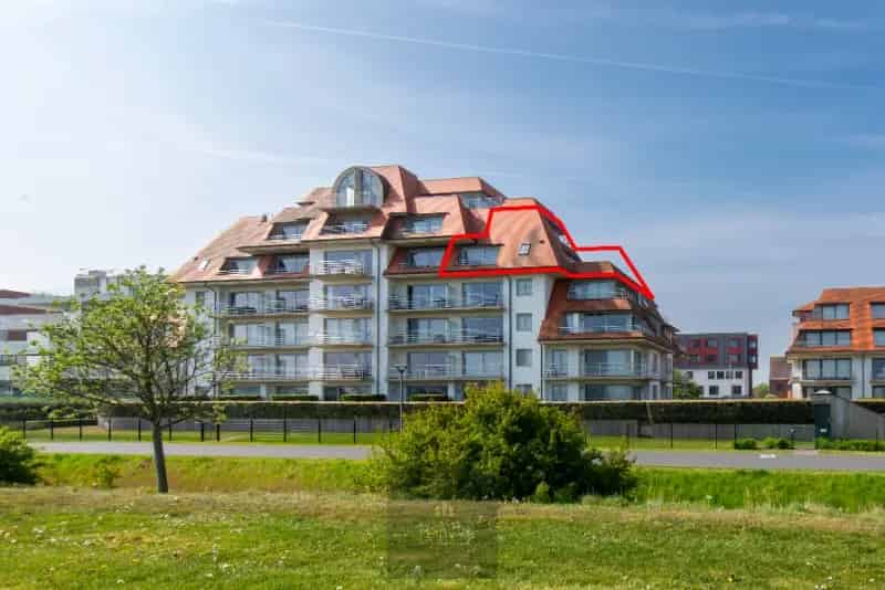 Duplex Penthouse Nieuwpoort 3 slaapkamers Grote Terrassen