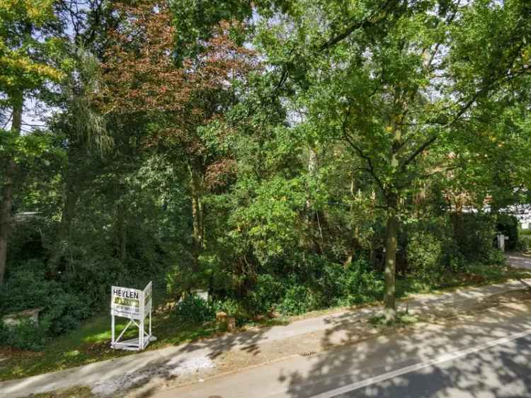 Bouwgrond te koop in Brasschaat met uitstekende kenmerken