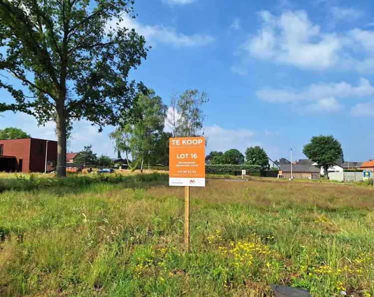 Nieuwbouw bouwgrond te koop in Paal