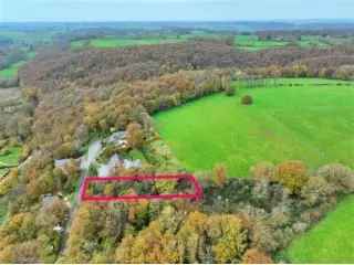 Bouwgrond Leval-Chaudeville 1732m²  - Rustig - Uitzicht - Nabij Meer