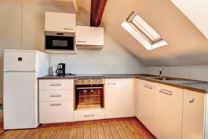 Penthouse te Huur Ixelles 65m2 Duplex