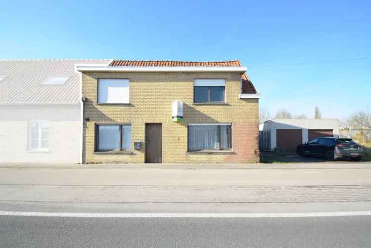 Huur halfopen woning met uitzicht in Kaaskerke-Diksmuide