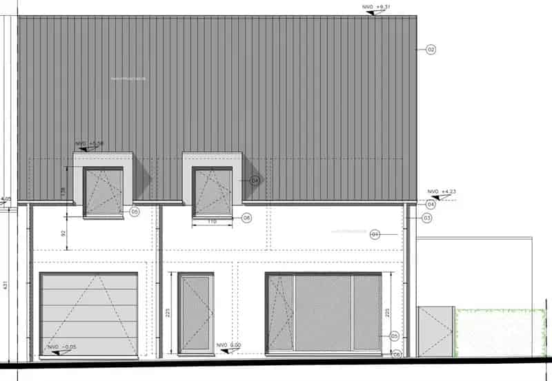 Nieuwbouw woning 4 slaapkamers Lichtervelde