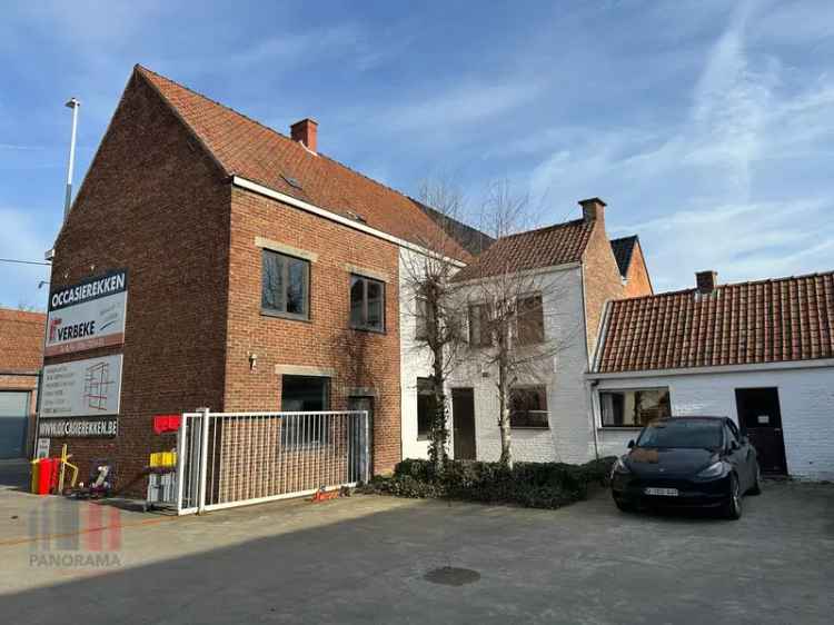 Huis te Koop Waregem Wonen Werken Combineren