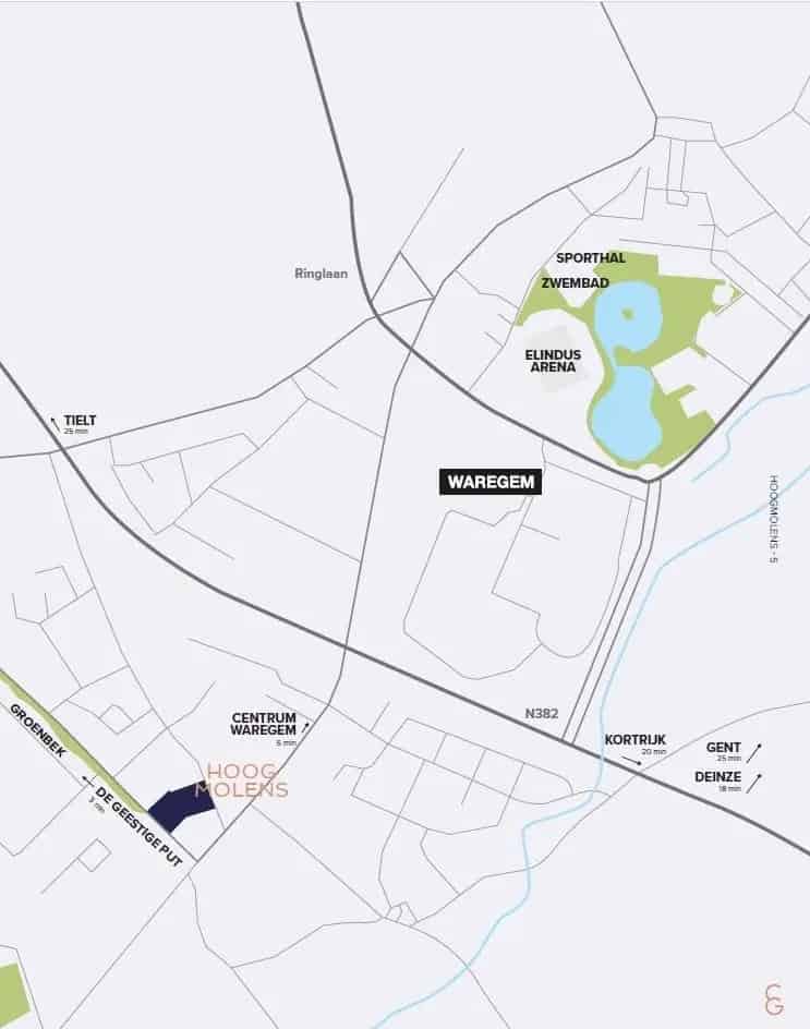 Ruime Moderne Nieuwbouw Waregem 6 Rente