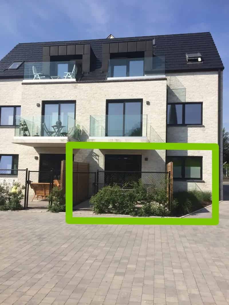 Appartement te koop Idegem: 1 slaapkamer, bemeubeld, autostaanplaats