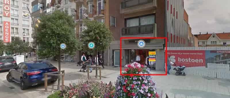 Handelspand Zeelaan De Panne