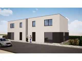 Bouwgrond te Koop Wijnendale Torhout 846m2 Koppelwoning