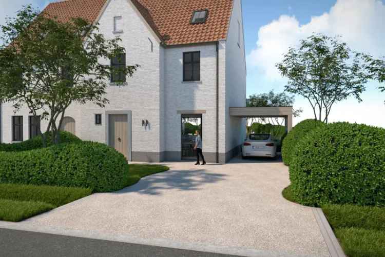 Huis te huur Avelgem - 4 Verdiepingen - 3 tot 5 slaapkamers - Zuidwest Tuin