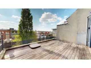 Duplex Appartement te Huur Etterbeek 148m2 2 slaapkamers Terras