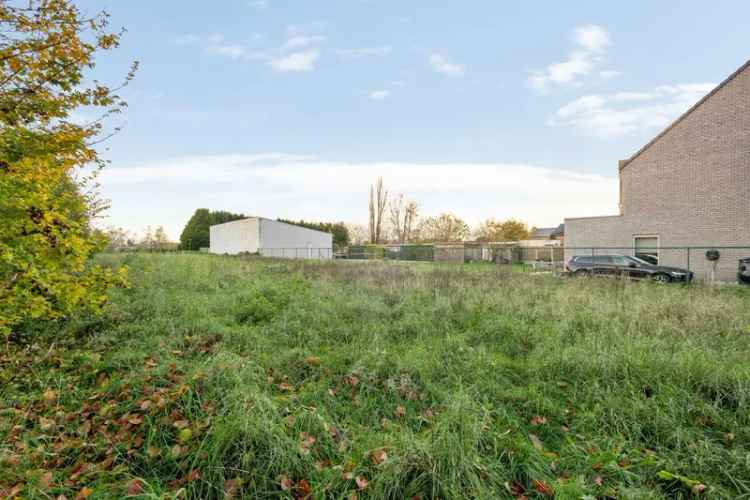 Bouwgrond kopen in Heffen met 1450m² voor open bebouwing