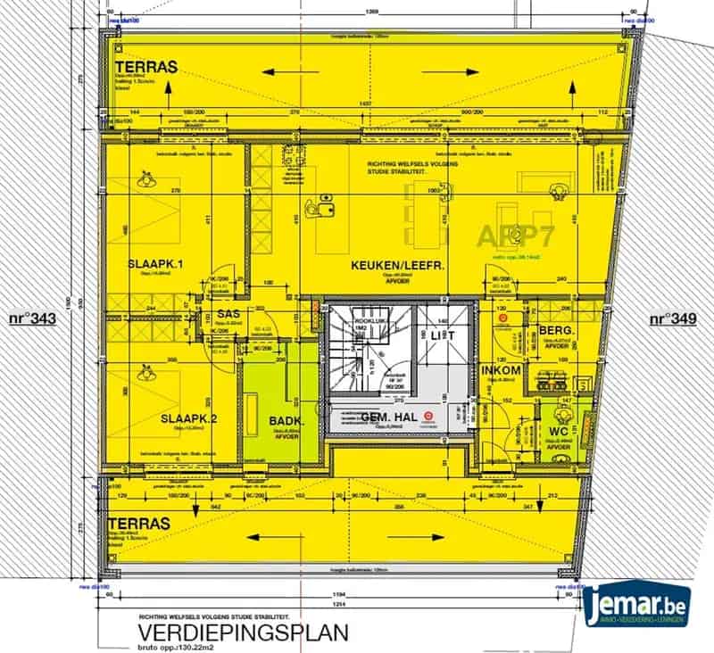 Penthouse 4de Verdieping Volledig Aanbod
