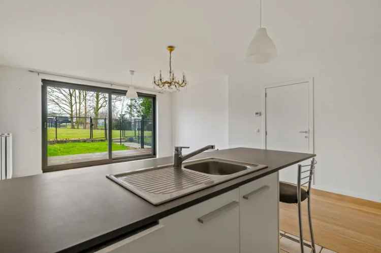 Appartement te huur Meise: 1 slaapkamer, tuin, terras