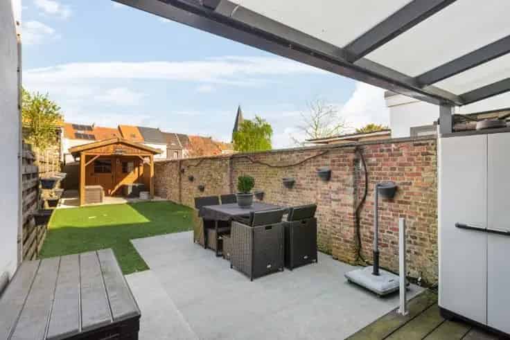 Rijwoning Mechelen 3 slaapkamers tuin instapklaar