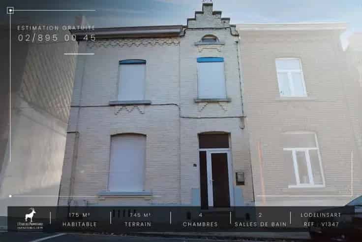 Huis te Koop Lodelinsart 4 slaapkamers Tuin