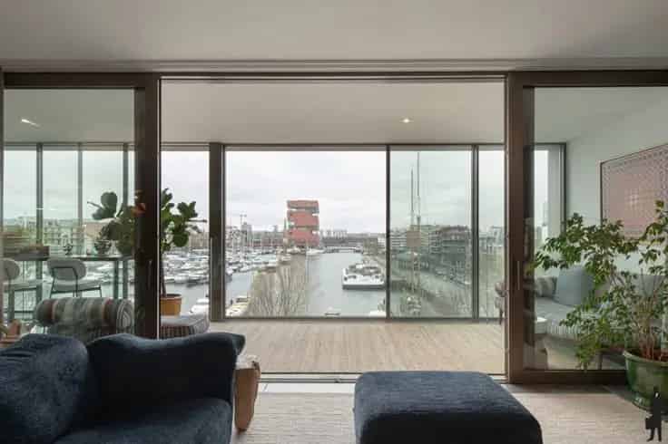 Luxe Appartement Antwerpen Aequor Jachthaven