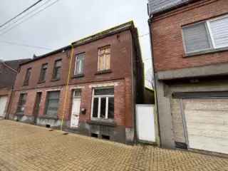 Huis te koop Jemeppe-Sur-Sambre 2 slaapkamers tuin renovatieproject