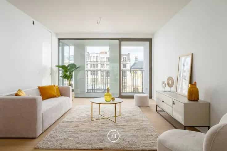 Nieuwbouwappartement Gent Kouter 132m2 2 slaapkamers