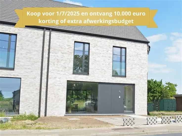 Nieuwbouw woning 3 slaapkamers grote zolder tuin
