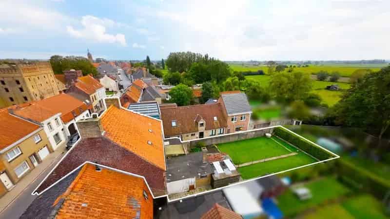 Te renoveren tweewoonst met 6 slaapkamers Alveringem