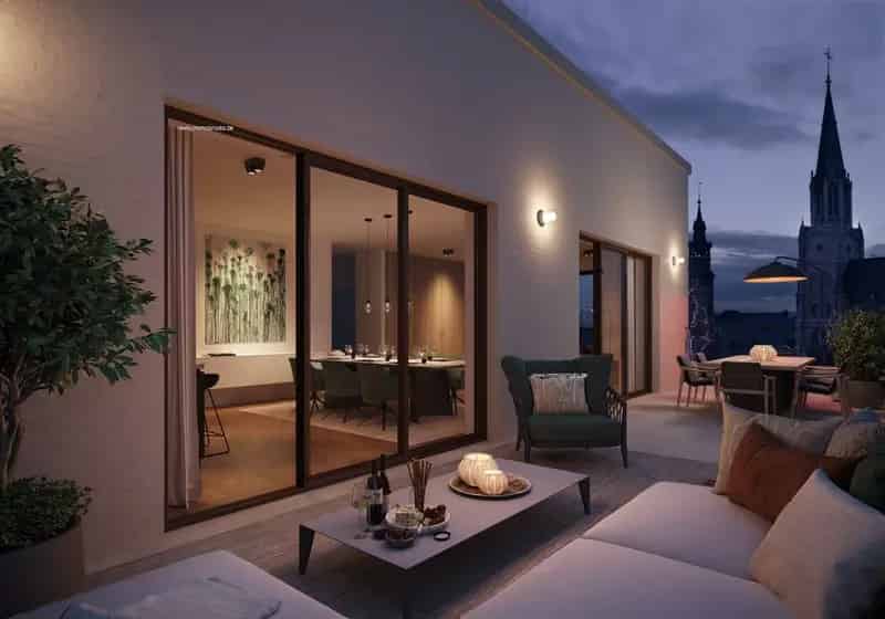 Penthouse te koop Sint-Truiden: 2 slaapkamers, panoramisch uitzicht